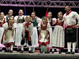 Grupo Picollo Benevente faz apresentação na Noite Italiana em Alfredo Chaves. Foto Clovis Rangel