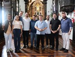 Reitores de santuários participam de reunião e visitam Convento da Penha antes do Encontro Nacional dos Santuários do Brasil. Foto Divulgação Convento da Penha